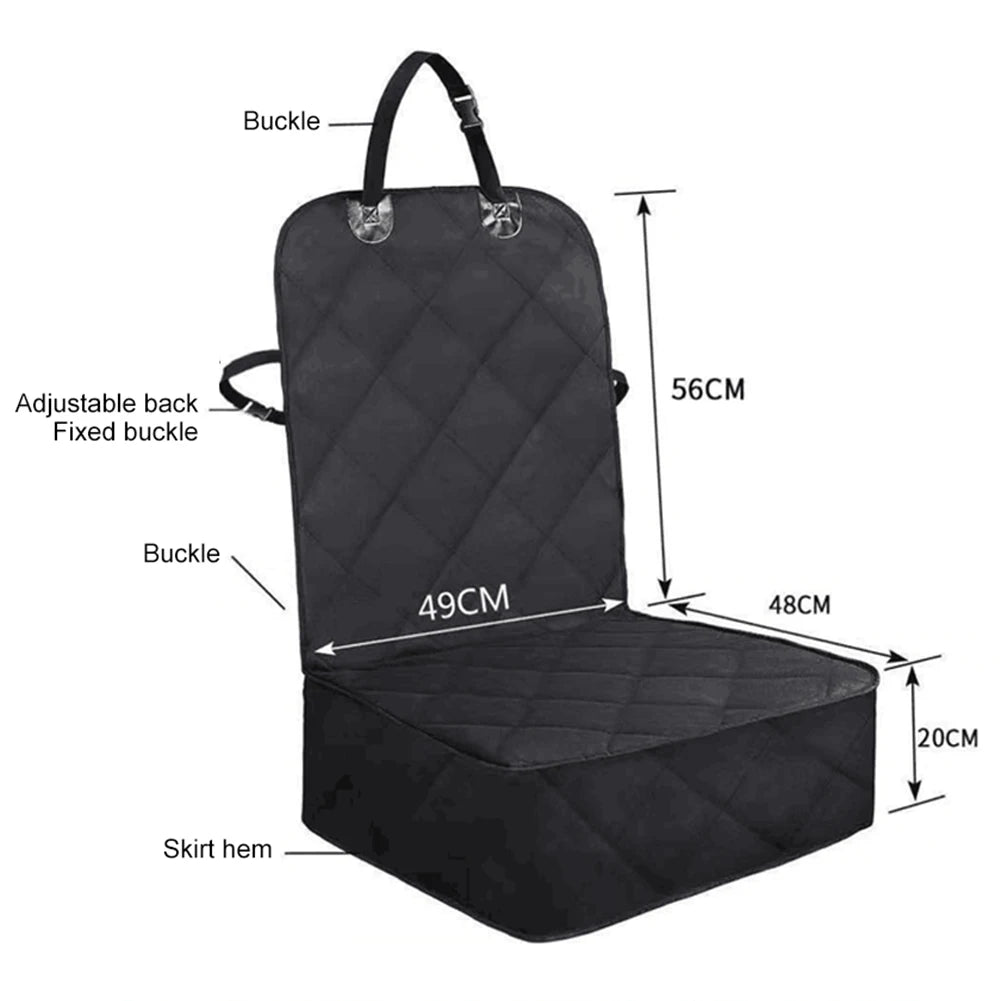 1-2PCS Car Rear Back Seat Mat Waterproof Folding Car Rear Seat Mat Cushion Seat Pet Cover Protector for Cars Trucks SUV