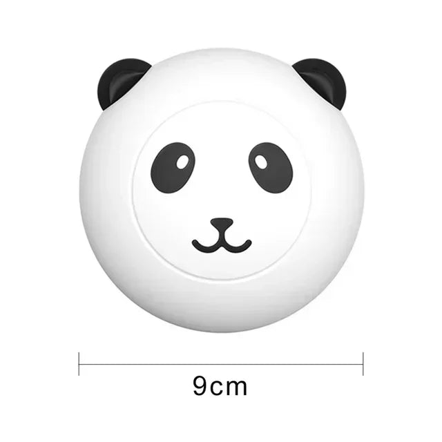 Dog Bath Brush Panda Massage Comb Pet Cat Cleaner Puppy Wash Tools Bathroom Grooming Brush Bath Supplie Dog Soft Silicone Brush