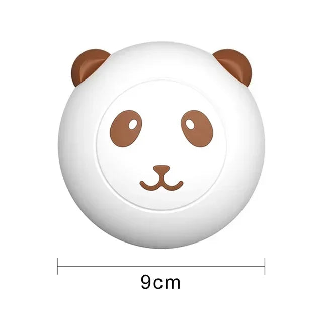 Dog Bath Brush Panda Massage Comb Pet Cat Cleaner Puppy Wash Tools Bathroom Grooming Brush Bath Supplie Dog Soft Silicone Brush