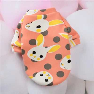 Cartoon Pet Clothes Suit Hoodies Coat for Small Dogs Dachshund York Pullover Puppy Cat Sweatshirt Jacket Pets Costumes Winter XL