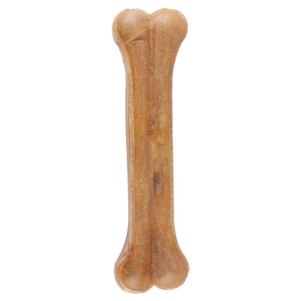 8 Inch Teeth Clean Stick Non-Toxic Creative Pet Chew Bone Anti-bite Leather Chew Bone  for Small Medium Large Dog