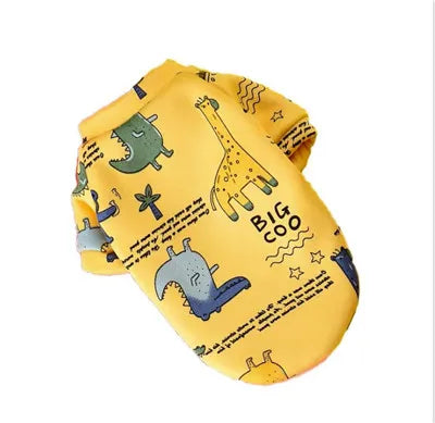 Cartoon Pet Clothes Suit Hoodies Coat for Small Dogs Dachshund York Pullover Puppy Cat Sweatshirt Jacket Pets Costumes Winter XL