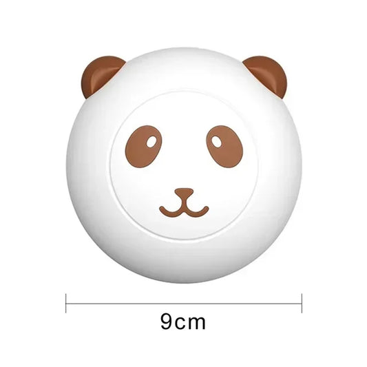 Dog Bath Brush Panda Massage Comb Pet Cat Cleaner Puppy Wash Tools Bathroom Grooming Brush Bath Supplie Dog Soft Silicone Brush