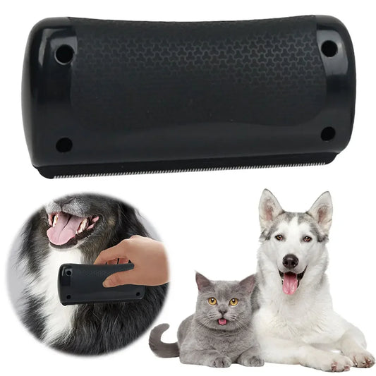Pet Deshedding Brush Dog Hair Remover Dog Grooming Brush for Dogs & Cats with Long & Short Fur