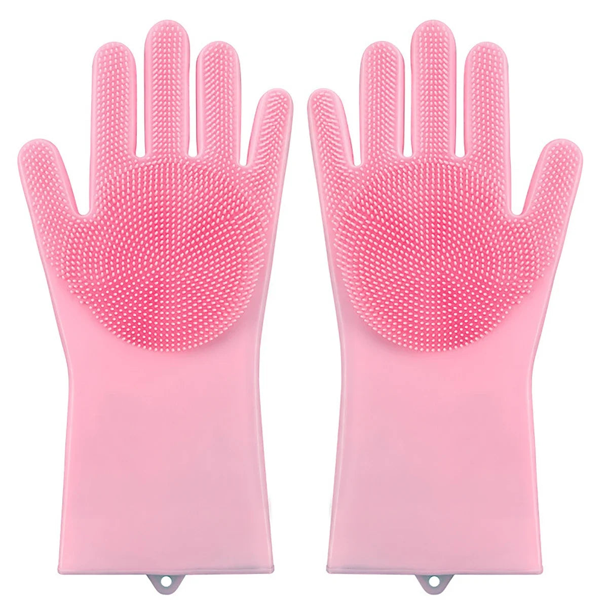 Pet Grooming Cleaning Gloves Dog Cat Bathing Shampoo Glove Scrubber Magic Dishwashing Cleanner Sponge Silicon Hair Removal Glove