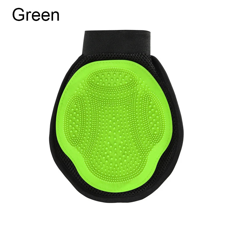 Pet Bath Massage Gloves Cat Hair Deshedding Brush Remover Brush For Animal Gloves Dog Comb For Cats Bath Clean Massage